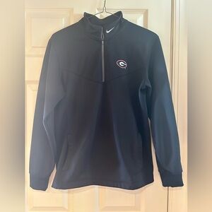 Nike Men’s Georgia Quarter Zip Pullover Size Small